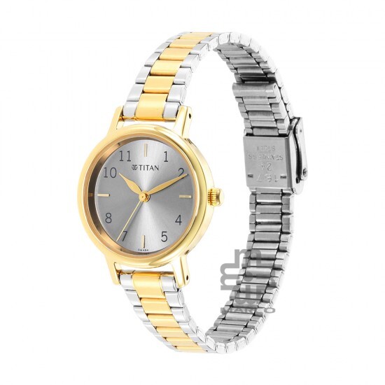 Titan Karishma 2678BM01 Grey Dial Stainless Steel Strap Quartz Women's Watch