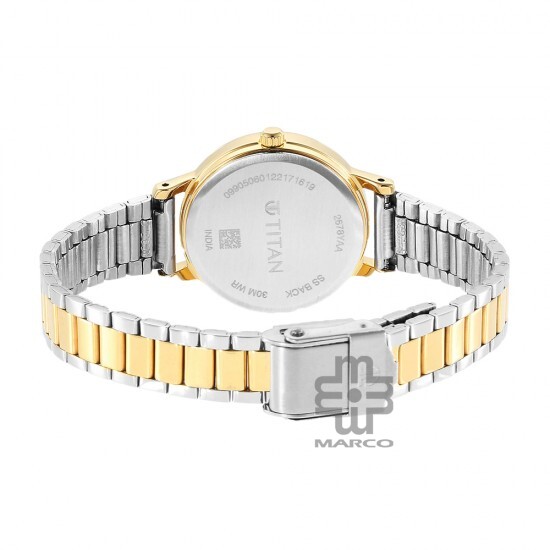 Titan Karishma 2678BM01 Grey Dial Stainless Steel Strap Quartz Women's Watch