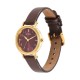 Titan Karishma 2678YL02 Brown Dial Leather Strap Quartz Women's Watch Titan Karishma 2678YL02 Brown Dial Leather Strap Quartz Women's Watch