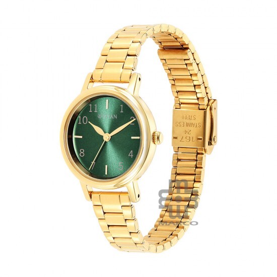 Titan Karishma 2678YM01 Green Dial Stainless Steel Strap Quartz Women's Watch
