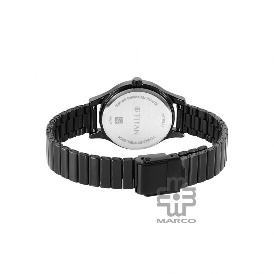 Titan Karishma 2679NM01 Black Dial Metal Strap Quartz Women's Watch