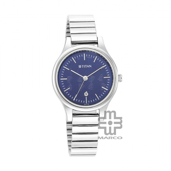 Titan Karishma 2679SM01 Blue Dial Metal Strap Quartz Women's Watch