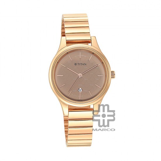 Titan Karishma 2679WM01 Brown Dial Metal Strap Quartz Women's Watch