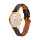 Titan Karishma 2679YL02 Pink Dial Leather Strap Quartz Women's Watch