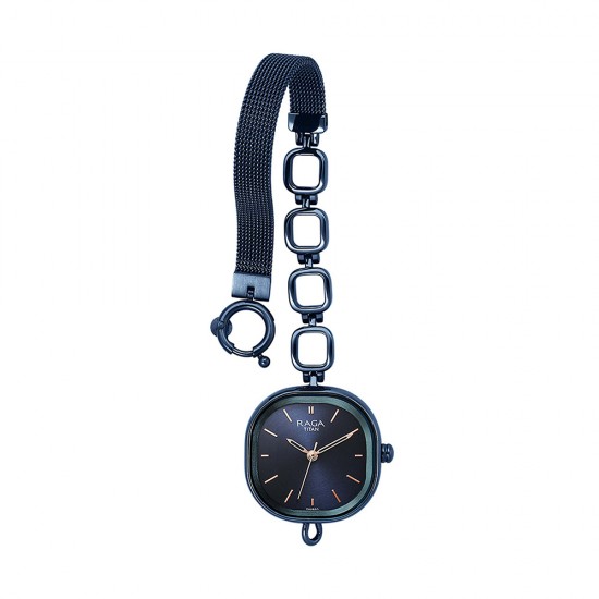Titan Raga Delight 2693QM01 Blue Dial Metal Strap Quartz Women's Watch Titan Raga Delight 2693QM01 Blue Dial Metal Strap Quartz Women's Watch