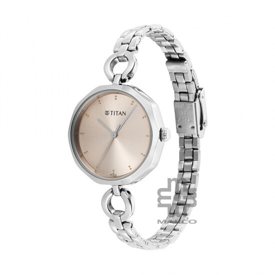 Titan Karishma 2702SM01 Silver Dial Stainless Steel Strap Quartz Women's Watch