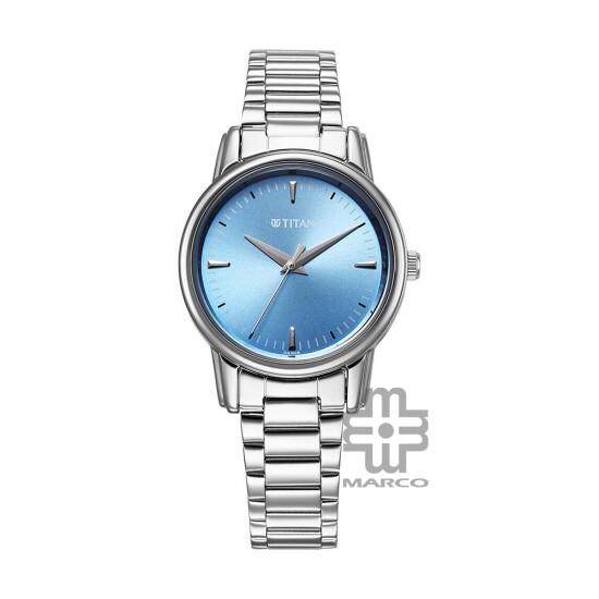 Titan Karishma 2760SM02 Blue Dial Stainless Steel Strap Quartz Women's Watch
