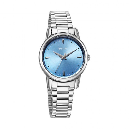 Titan Karishma 2760SM02 Blue Dial Stainless Steel Strap Quartz Women's Watch