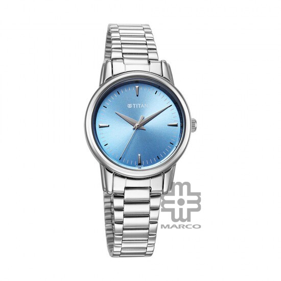 Titan Karishma 2760SM02 Blue Dial Stainless Steel Strap Quartz Women's Watch