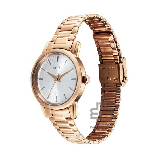 Titan Karishma 2760WM01 Silver Dial Stainless Steel Strap Quartz Women's Watch