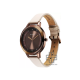 Titan Purple 2764QL01 Brown Dial Analog Leather Strap Quartz Women's Watch