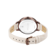 Titan Purple 2764QL01 Brown Dial Analog Leather Strap Quartz Women's Watch