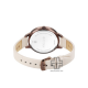 Titan Purple 2764QL01 Brown Dial Analog Leather Strap Quartz Women's Watch