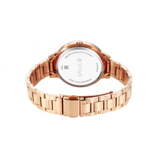 Titan Razzle Dazzle 2764WM01 Pink Dial Stainless Steel Strap Quartz Women's Watch Titan Razzle Dazzle 2764WM01 Pink Dial Stainless Steel Strap Quartz Women's Watch