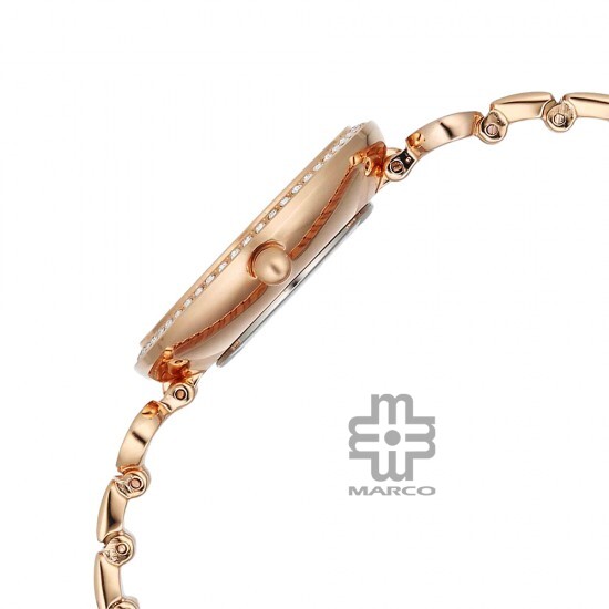 Titan Raga DEC Blaza 2796WM01 Rose Gold Dial Metal Strap Quartz Women's Watch