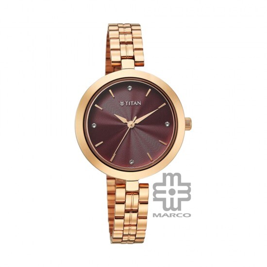 Titan Karishma 2969WM01 Pink Dial Stainless Steel Strap Quartz Women's Watch