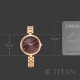 Titan Karishma 2969WM01 Pink Dial Stainless Steel Strap Quartz Women's Watch