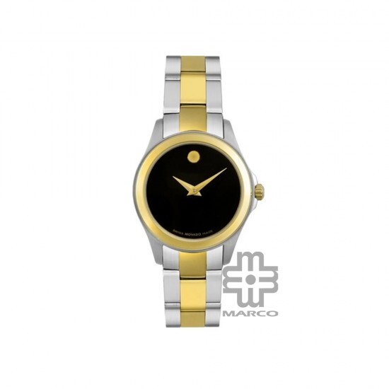 Movado 605988 Junior Sport Two-Tone Stainless Steel Women Watch Movado 605988 Junior Sport Two-Tone Stainless Steel Women Watch
