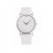Movado 606019 White Leather Band Women Watch