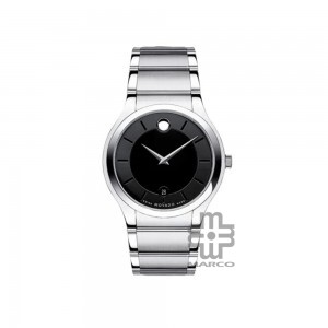 Movado 606478 Quadro Silver Stainless Steel Men Watch