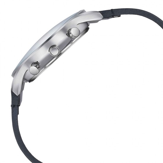 Sonata Wedding Edit 77140SL02 Silver Dial Leather Strap Men Watch