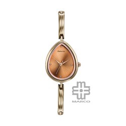 Sonata Colors of Earth 8169KM01 Brown Dial Metal Strap Women Watch