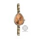Sonata Colors of Earth 8169KM01 Brown Dial Metal Strap Women Watch