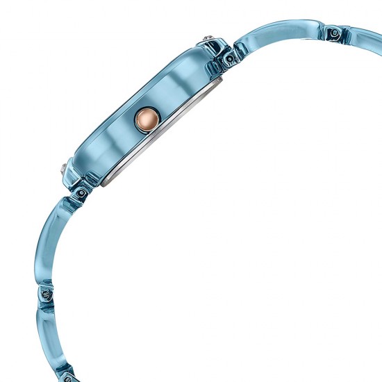 Sonata Colors of Earth 8186KM03 Blue Dial Metal Strap Women Watch