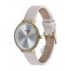 Sonata Wedding Edit 87080YL01 Silver Dial Leather Strap Women Watch