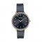 Sonata Wedding Edit 87080YL02 Black Dial Leather Strap Women Watch