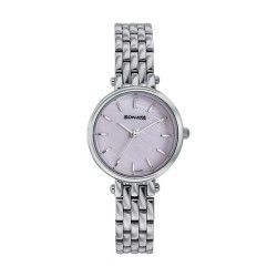 Sonata Wedding Edit 87082SM01 Pink Dial Stainless Steel Strap Women Watch