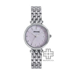 Sonata Wedding Edit 87082SM01 Pink Dial Stainless Steel Strap Women Watch