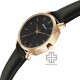 Sonata Eternia 87087WL01 Black Dial Leather Strap Women Watch