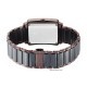 Titan Regalia Shaped Ceramic 90013KD06 Black Dial Steel & Ceramic Strap Men Watch