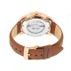 Titan Automatics 90126WL01 Silver Dial Leather Strap Automatic Men's Watch