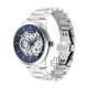 Titan Mechanical 90140SM01 Blue Dial Metal Strap Automatic Men's Watch