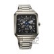 Titan Shaped Automatics 90162QM01 Black Dial Metal Strap Men's Watch