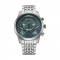 Titan Classique Micromotors 90179SM01 Green Dial Stainless Steel Strap Men Watch