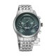 Titan Classique Micromotors 90179SM01 Green Dial Stainless Steel Strap Men Watch