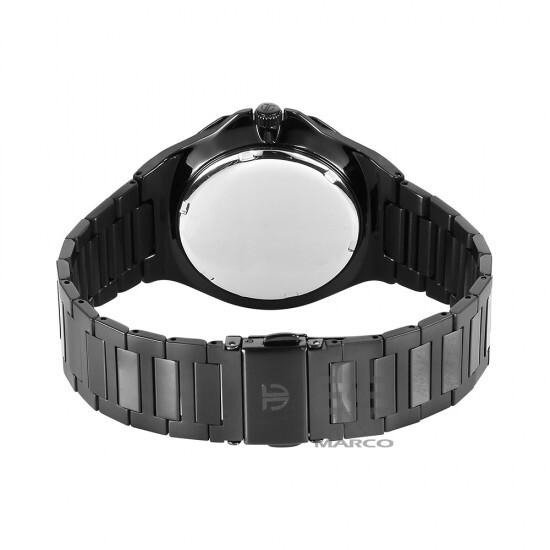 Titan Classic Slim Multifunction 90198NM01 Black Dial Stainless Steel Strap Men Watch