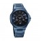 Titan Classic Slim Multifunction 90198QM01 Blue Dial Stainless Steel Strap Men Watch