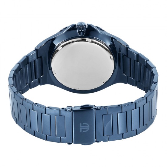 Titan Classic Slim Multifunction 90198QM01 Blue Dial Stainless Steel Strap Men Watch Titan Classic Slim Multifunction 90198QM01 Blue Dial Stainless Steel Strap Men Watch