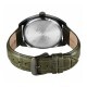 Titan Classique Tonneau 90211QL01 Green Dial Leather Strap Men Watch