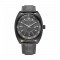 Titan Classique Tonneau 90211QL02 Grey Dial Leather Strap Men Watch