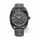 Titan Classique Tonneau 90211QL02 Grey Dial Leather Strap Men Watch