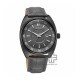 Titan Classique Tonneau 90211QL02 Grey Dial Leather Strap Men Watch