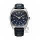 Titan Classique Tonneau 90211SL01 Blue Dial Leather Strap Men Watch