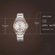 Titan Classique Big Date 90219KM01 Silver Dial Stainless Steel Strap Men Watch