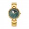 Titan Noor Collection 95086YM01 Green Dial Stainless Steel Strap Women Watch