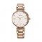Titan Purple Style Up 95237WM01 Mother Of Pearl Dial Stainless Steel Strap Women Watch